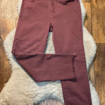 Vervet  Denim Jeans Size 30 Raw Hem Straight Brown Womens Cotton Blend Photo 0