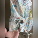 Chico's no iron bow paradise tie sleeve tunic size 2 Photo 5