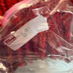 Knox Rose Deep V-Neck Red Floral Flowy Balloon Sleeve Blouse Monochrome XL Photo 5