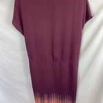 H by Halston  Cap Sleeve Ombre Printed Dress Size Medium Photo 6