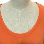 Zella Orange Coral Knot Wrap Short Sleeve Tee Photo 5
