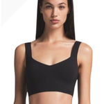 SKIMS Bra Women Small Black Naked Plunge Longline Bralette Padded Stretch Comfy Photo 0