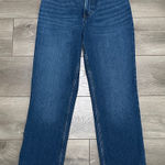 Abercrombie & Fitch  The 90's Straight Ultra High‎ Rise Blue Ankle Jeans 26 Short Photo 0