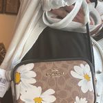 Coach Authentic Signature canvas/ smooth leather top zip Crossbody Photo 10