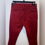frame denim FRAME Le High Skinny Hunter Red Coated Jeans Size 29 Photo 5