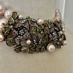 Heidi Daus "Secret Garden" Triple Strand Pearl Statement Necklace Photo 1