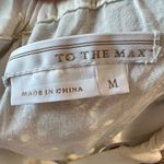 NWOT To The Max Womens Strapless Eyelet Midi Dress in Brown & Cream Size Medium Photo 3