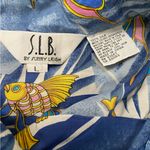 Vintage Silk‎ Fish Shirt Size L Photo 3