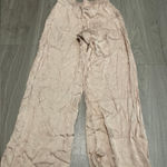 Victoria's Secret  Cream Satin Pants Photo 0
