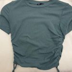 ZARA  ruched baby tee  Photo 0