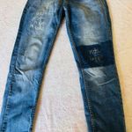 Forever 21 Jealous 21 skinny jean w/“make it happen and the best is yet to come” patches Photo 0