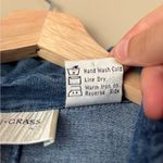 Floral Embroidered Denim Jacket Blue Photo 8