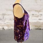 Apt. 9  Purple Floral Tank Top Size Large Photo 1