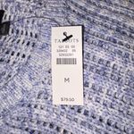 Talbots NWT Open Stitch Pale Blue/Periwinkle Size Medium Sweater Photo 9
