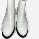 Everlane  Modern Utility Cream Leather Chelsea Ankle Boots Sz 8.5 Photo 5