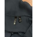 AQUA  Sheer Blue Ruffle Blouse Womens M Long Sleeve Chiffon Top Romantic Boho Photo 9