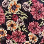 LuLaRoe Long Boho Kimono/duster/robe Sz M Floral Print Short Sleeve Sheer Floral Photo 5