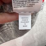 Chico's Chico’s 4 US XXL Metallic Plaid Zip Back Mock Neck Sweater Gray Classic Knit Photo 8