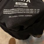 Hurley Black Tee Xsmall 100% cotton Photo 2