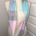 V. Fraas New,  Plaid Pastel Infinity Scary Size OS  Photo 0