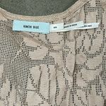 Kimchi Blue  Beaded Floral Mesh Top size XS Photo 4