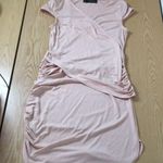 Womens Sabora Dress Wrapped Ruched with V Photo 0