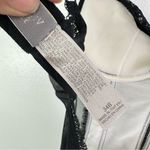 Victoria's Secret Lace & Mesh Bustier Black White Size 34B Photo 10
