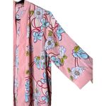 Vintage Cruz Pink Floral Long Line Kimono Size undefined Photo 1