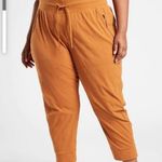 Athleta Plus Size Trekkie North Jogger Drawstring Waist Workout Cattail Brown Photo 0