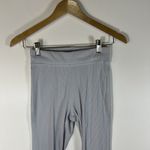 Outdoor Voices  Ribbed Flare Legging Women's Size Small Light Blue Athletic Yoga Photo 1