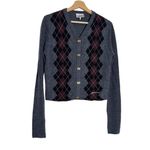 Ganni Fine Merino Jacquard Cardigan Photo 3