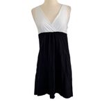 ZENSIE Deliciously Comfortable Everyday Comfort Dress Deep V Neck Pockets Size S Black Photo 3