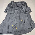 LPA  Off Shoulder Lounge Dress in Gray Blue XL Photo 15