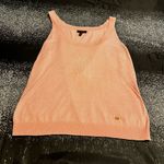 Womens sz38/medium Escada silk/cashmere/cotton blend tank top blouse Pink Photo 0