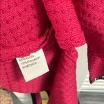 Misook  Plus Size 3/4-sleeve Tweed Trim Jacket In Rhubarb Black Photo 6