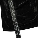 Emerald Sundae Strapless Sequin Rosette Mesh Black Mini Velvet Dress Size S NWT Photo 4