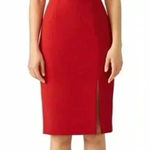 Jill Stuart Jill Red One Shoulder Holiday Cocktail Dress Cutout Size 8 Medium M Photo 0
