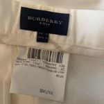 Burberry Golf White Pants Women’s Size 6 Cotton Stretch New With Tags Photo 3