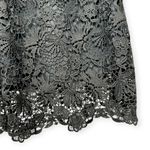 Diane Von Furstenberg  | Size 2 | DVF Holly Lace Wide Leg Cropped Pants in Black Photo 7