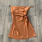 Kittenish  orange rust mini dress Photo 3