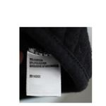 Coco + Carmen Coco + Carmen Quilted Womens Size S/M Black Top Gold Zippers Photo 4