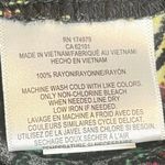 New! NWT BCBG Maxazria Multicolored Floral Wide Leg Pants Small Yellow Photo 9