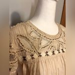 Free People ‎ sequin beaded embellished boho top size S BIN I Photo 1
