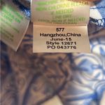 Lilly Pulitzer  Dusk‎ Romper Blue Crush White Floral Paisley Lightweight Summer M Photo 9