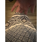 Artisan NY  Womens L Floral Geo Rayon Sleeveless Blouse Top Shirt Photo 4