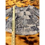 Maeve Anthropologie Size Small Long Sleeve Floral Paisley Blouse Boho Peasant Photo 4