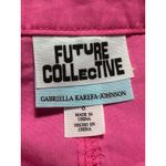 Future Collective Hot Pink Cargo Mini Skirt Size 8 Photo 3