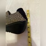 Bernie Mev Women’s Criss Cross Metallic Mary Jane Wedges Shoes Gold Size 38 Photo 7