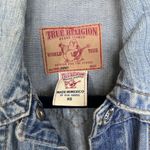 True Religion  World Tour Women’s Jimmy Denim Trucker Jacket Blue Size XS Photo 1