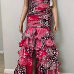 Alyce Paris Alyce Ruffle strapless prom party gorgeous dress Photo 1